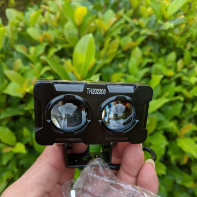 Đèn Trợ Sáng X25 Pro 45W Siêu Sáng Cốt Vàng Pha Trắng – Phụ Kiện Cao Cấp Cho Xe Máy Ô Tô, Dành Riêng Cho Khách Víp