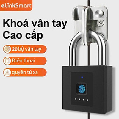 Ổ KhóJa Vân Tay Sai Đại Chống Trộm – Dùng Cho Cổng Cửa Nhà, Bền Bỉ Ngoài Trời, ĐÈN TRANG TRÍ