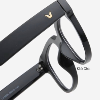 Gọng Kính Cận, Kính Giả Cận, Kính Xinh Mắt Vuông Unisex Cao Cấp Thời Trang Cho Nam và Nữ