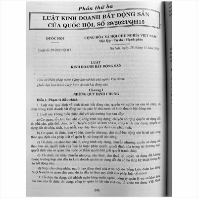 Sách Luật Đất Đai - Luật Nhà Ở - Luật Kinh Doanh Bất Động Sản và Văn Bản Hướng Dẫn Thi Hành - V2431D