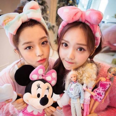 Băng Đô Nơ Cao Cấp - Dày Chắc Chắn Mềm Mịn - Siêu Dễ Thương - màu ngẫu nhiên