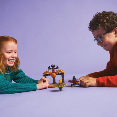 Đồ Chơi Lắp Ráp Con Quay Arin Và Phe Ác - Dragon Spinjitzu Battle Pack - Lego Ninjago 71826 (186 Mảnh Ghép)