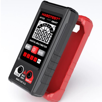 HÀNG NHẬT: Đồng Hồ Vạn Năng HT123 - Đjo Điện Áp AC/DC Thông Minh, Chính Xác ,  đèn trang trí