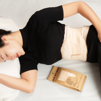 Bộ giảm eo sau sinh dưới 3 tháng Wonmom ( 1 Cốt gừng hạ thổ + 1 Gen nịt bụng )