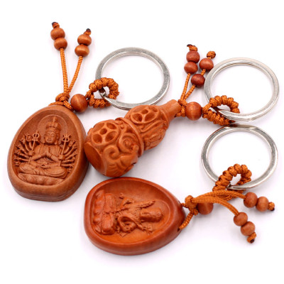 Combo 3 móc khóa Phật Thiên Thủ Thiên Nhãn - Hư Không Tạng - Hồ Lô - may mắn, bình an