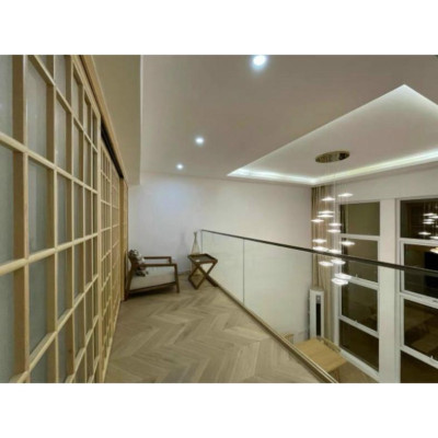 Ảnh thật 200% - Đèn thả thông tầng KATANA cánh lá sen phong thái sang trọng, hiện đại, độc đáo, đèn tô điểm hiện đại DT