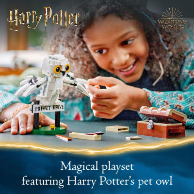 LEGO HARRY POTTER 76425 Đồ chơi lắp ráp Cú tuyết đưa thư Hedwig (336 Chi Tiết)