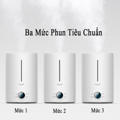 Máy tạo ẩm siêu âm, khuếch tán tinh dầu, điều hòa tự động thiết kế 2019 - Hàng Chính Hãng