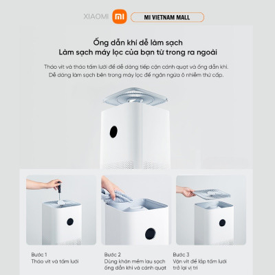 Máy Lọc Không Khí Xiaomi Smart Air Purifier 4 - Hàng Chính Hãng