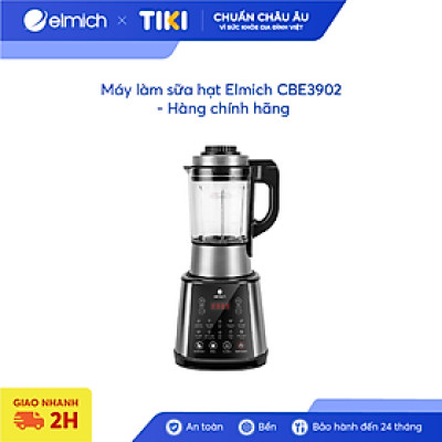 Máy làm sữa hạt Elmich CBE3902 mẫu mới 2023 điều khiển cảm ứng - Hàng chính hãng