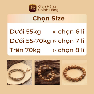  Vòng Trầm Hương 14 ly – 15 Hạt – Cao Cấp | Bảo Trầm – Trầm Tự Nhiên 100% – Hương Trầm Dịu Nhẹ – Phong Thủy Hộ Thân
