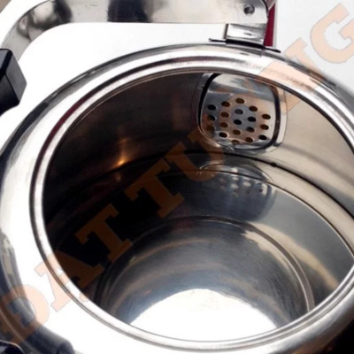 Ấm điện đế liền cao cấp 5L Đạt Tường – ĐL-03  - Trắng Inox - Hàng chính hãng