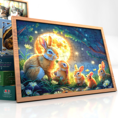 Tranh xếp hình Tia Sáng Móm mẹ...mum! ( 108 mảnh)