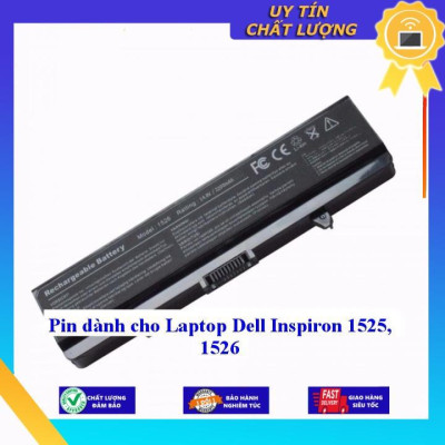 Pin dùng cho Laptop Dell Inspiron 1525 1526 - Hàng Nhập Khẩu  MIBAT404