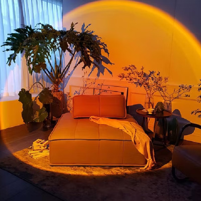 Đèn trang trí chiếu hoàng hôn thích hợp chụp ảnh quay phim làm đèn ngủ