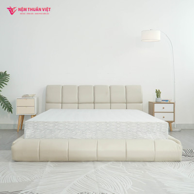 Nệ̣m Foam Premium Thuần Việt - Êm Ái, Thoáng Mát Tối Ưu - Bảo Hành 12 Năm
