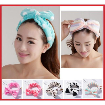 Băng Đô Nơ Cao Cấp - Dày Chắc Chắn Mềm Mịn - Siêu Dễ Thương - màu ngẫu nhiên