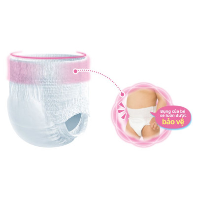 Combo 2 Gói Tã Quần Cao Cấp Moony Nhật Bản Bé Gái XL38 (38 Miếng)