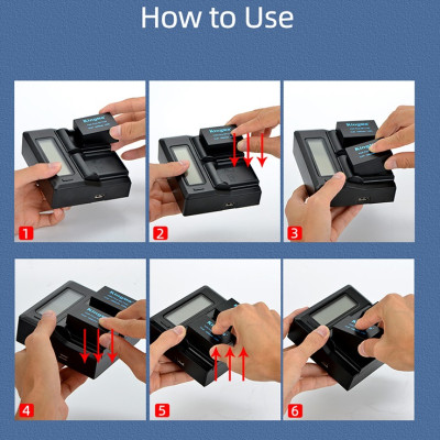 Bộ 1 pin 1 sạc Kingma cho Fujifilm NP-T125, Hàng chính hãng