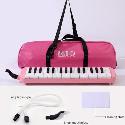 Kèn Melodica Loại 1 | Kèn Phím Melodica 32 Phím Có Túi Vải | Tặng Kèm Khăn Lau, Ống Dây Chất Lượng Cho Học Sinh