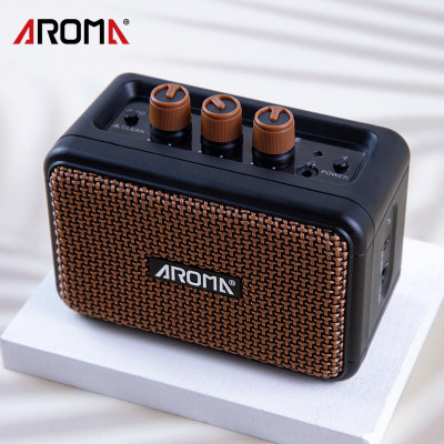 Loa Đàn Guitar Acoustic Aroma AG -04 I Loa Ampli Guitar Điện Mini Aroma AG-04