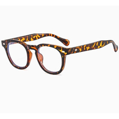 Kính Mắt Chống Ánh Sáng Xanh Mắt Vuông Phong Cách Cổ Điển