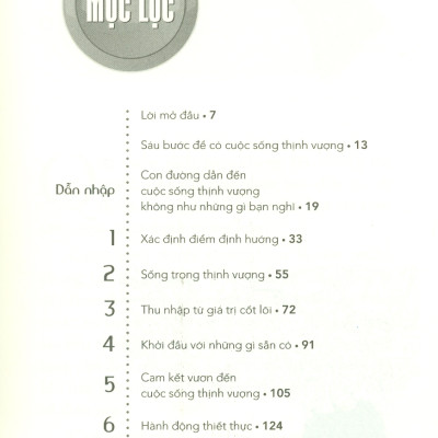 6 Bước Sống Đời Thịnh Vượng
