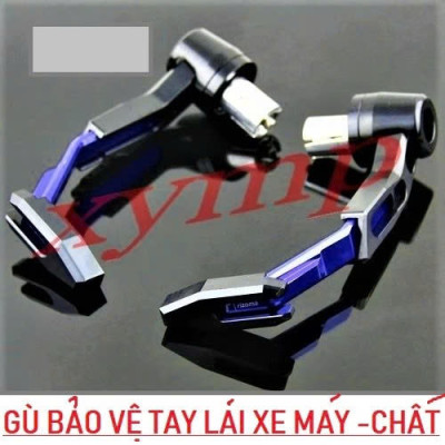 Gù Chống Đổ CNC Thể Thao – Bảo Vệ Tay Lái, Tay Phanh Xe Máy Cực Đẹp , đèn trợ sáng