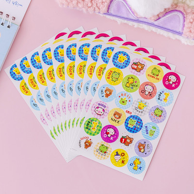 Nhãn dán sticker khích lệ khen thưởng học tập cho bé
