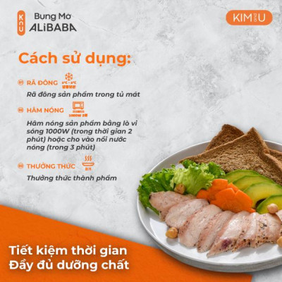 Ức Gà Ăn Liền Vị Tiêu Hàn Quốc Ăn Liền Healthy Tăng Cơ Giảm Cân - Gói 100g