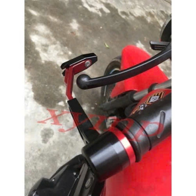 Gù Chống Đổ CNC Thể Thao – Bảo Vệ Tay Lái, Tay Phanh Xe Máy Cực Đẹp , đèn trợ sáng