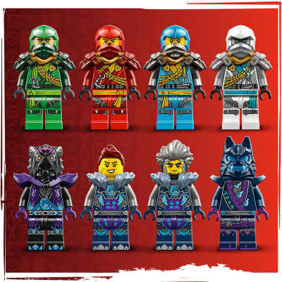 Đồ Chơi Lắp Ráp Tu Viện Bóng Tối Của Mặt Nạ Sói LEGO NINJAGO 71813 (1190 chi tiết)
