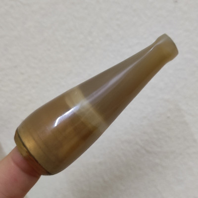 Tẩu Sừng Bắt Tóp Cigar Mini TS07 Ring Size 28-42 Hàng Thủ Công