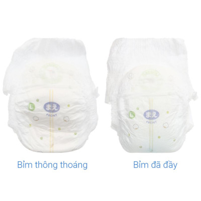 [COMBO 3 BỊCH] Bỉm quần Moony natural L 36
