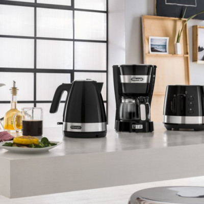 Bình Đun Siêu Tốc Delonghi KBLA2000.BK - Đen - Hàng Chính Hãng