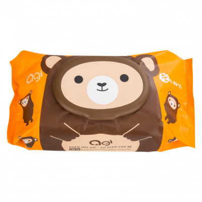 Combo 4 Gói Khăn Ướt AGI Không Mùi, Không Hương 100 tờ/gói (x 4 gói) - Giao Màu Ngẫu Nhiên