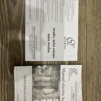 Ấm siêu tốc Thái lan cao cấp ORKIN OR509 - 1.8L, công suất 1500W, hàng chính hãng