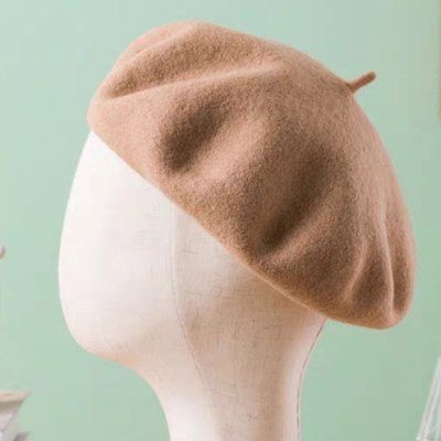 Nón bere mũ beret nữ len thời trang Hàn Quốc dona21120704