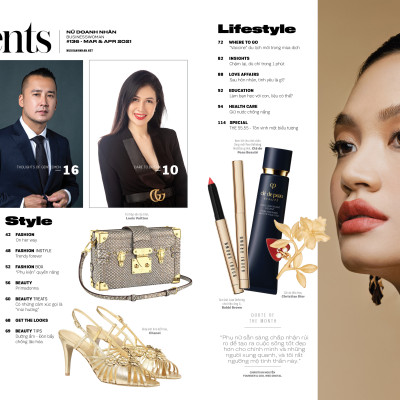 Tạp chí NỮ DOANH NHÂN số 136 phát hành tháng 3&4/2021