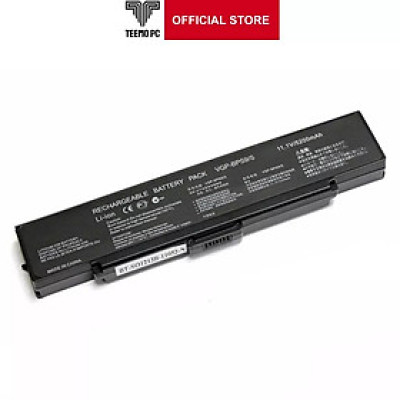 Pin Tương Thích Cho Laptop Sony Bps9 Đen - 6 Cell - Vaio Vgn-Ar Vgn-Cr Vgn-Nr - Hàng Nhập Khẩu New Seal TEEMO PC TEBAT290