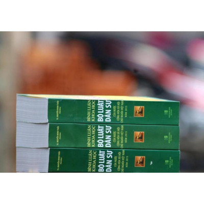 Bình luận khoa học bộ luật dân sự 