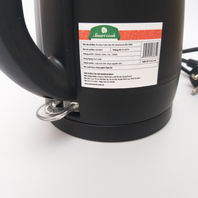 Ấm đun nước siêu tốc Smartcook KES-3865 (1 Lít) - Hàng Chính Hãng