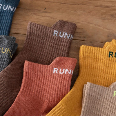 Combo 5 đôi Tất nam running cao cổ khử mùi kháng khuẩn chống hôi chân