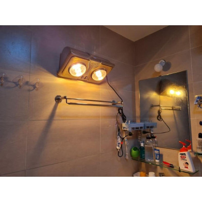 Đèn sưởi 2 bóng treo tường Kottmann– K2BH