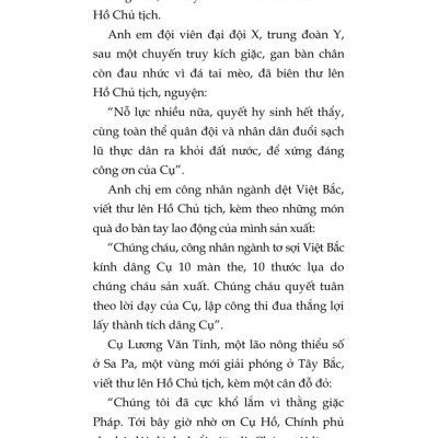 Hồ Chủ Tịch của chúng ta (Xuất bản lần thứ tư) bản in 2025