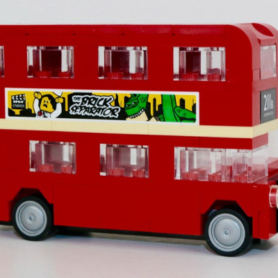 LEGO - 40220 - Xe Buýt Luân Đôn Hai Tầng (118 Chi Tiết)