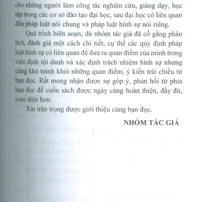 Định Tội Danh Các Tội Phạm Nhân Thân Sở Hữu Trong Luật Hình Sự - Một Số Vấn Đề Lý Luận Và Thực Tiễn (Sách chuyên khảo) 