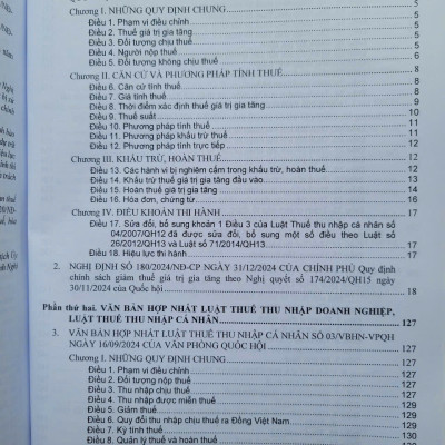 Sách Hệ Thống Toàn Văn Các Luật Thuế – Công Tác Thanh Tra, Xử Phạt Vi Phạm Hành Chính Về Thuế, Hóa Đơn Đối Với Doanh Nghiệp, Hộ Kinh Doanh, Cá Nhân (V2537D)