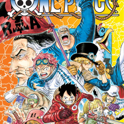 Sách - One Piece - Tập 107 - “Anh Hùng Huyền Thoại” - Bản Bìa Gập