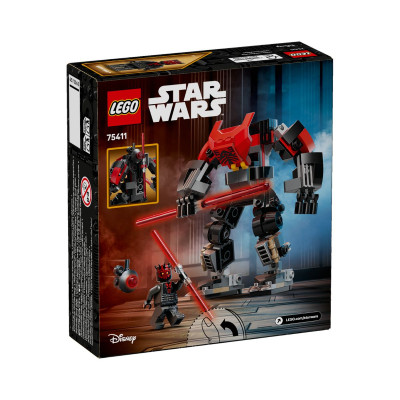 LEGO STAR WARS 75411 Đồ Chơi Lắp Ráp Chiến Giáp Darth Maul (143 chi tiết)